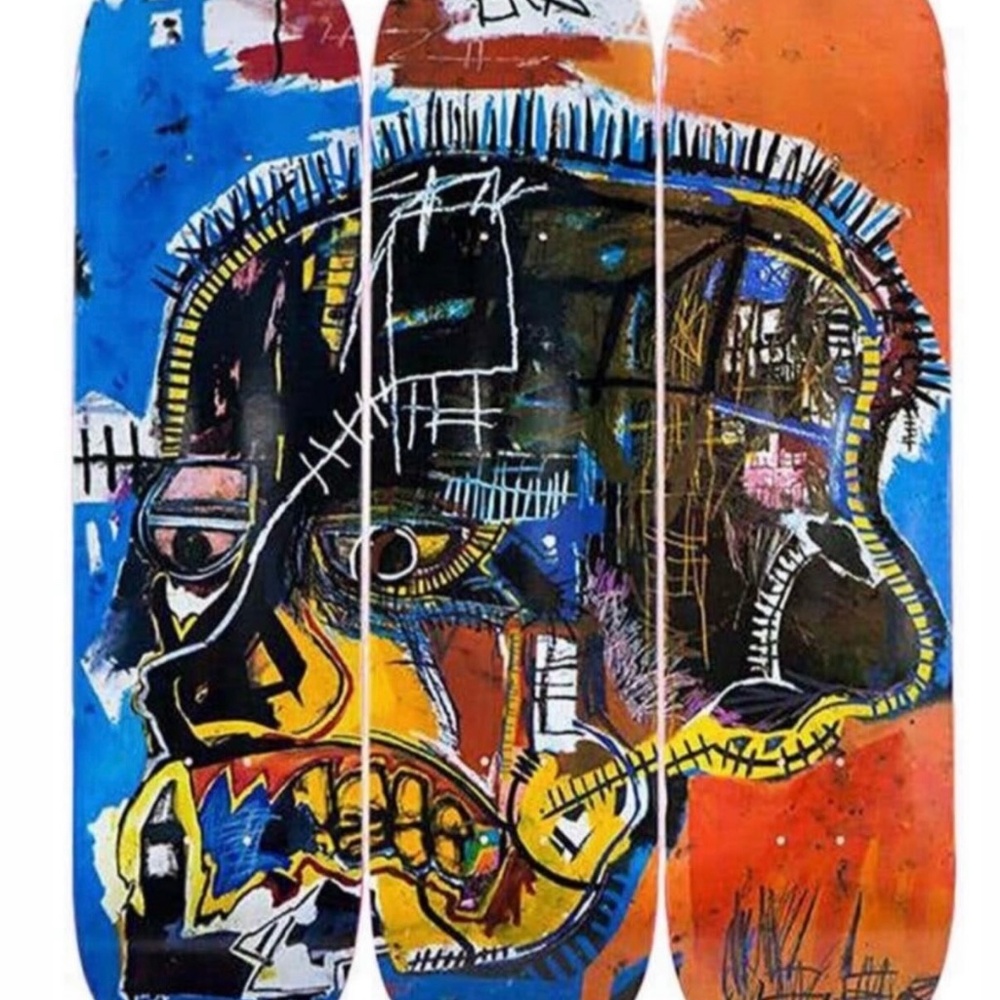 Jean Michel Basquiat tri deck